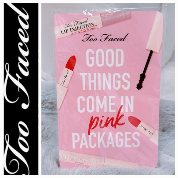 Too Faced Good Things Come In Pink Packages Notebook - Picture 1 of 5